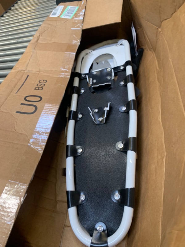 Photo 1 of ALPS 30 Inch Lightweight Snowshoes for Women Men Youth Kids, Light Weight Aluminum Alloy Terrain Snow Shoes with Pair Antishock Trekking Poles, Free Carrying Tote Bag --- Box Packaging Damaged, Moderate Use, Scratches and Scuffs on Metal, Missing Trekking