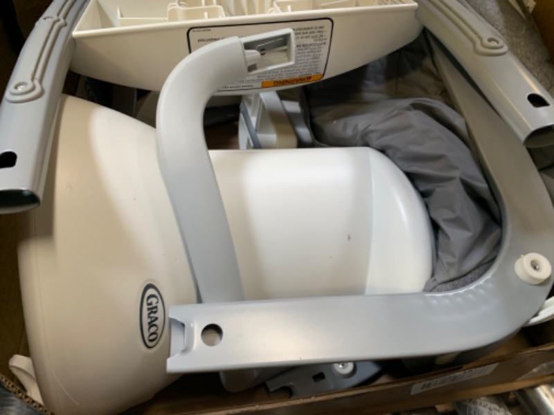 Photo 6 of Graco® Soothe My Way™ Swing with Removable Rocker, Maison --- Box Packaging Damaged, Moderate Use, Missing Parts
