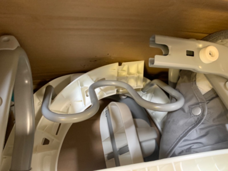 Photo 1 of Graco® Soothe My Way™ Swing with Removable Rocker, Maison --- Box Packaging Damaged, Moderate Use, Missing Parts

