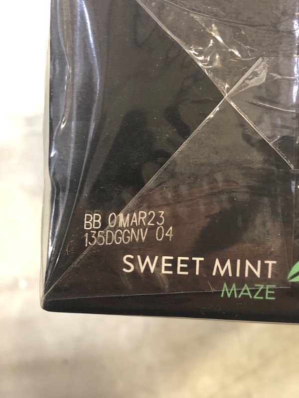 Photo 3 of 5 Gum Sweet Mint Sugarfree Gum, 15 Piece (10 Packs) Maze BB 01MAR23
