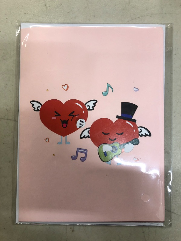 Photo 1 of TRUANCE Pop Up Card, Singing Hearts, Love Card, Anniversary Card, Valentines Day Cards, for Mother day, All Occasions