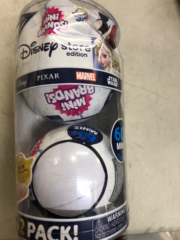 Photo 3 of 5 Surprise Disney Mini Brands Collectible Toys by ZURU - Great Stocking Stuffers - Disney Store Edition, 2 Capsules of 5 Mystery Toys for Kids, Teens, and Adults (Amazon Exclusive)