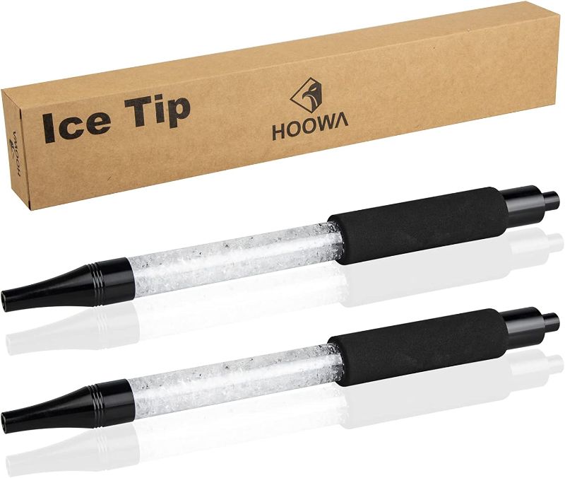 Photo 1 of 2 PCS Hookah Tips Ice Shisha Hookah Mouthpiece for Silicone Hookah Hose Gel Filling Soft Touch Handle Premium Hookah Accessories Gift Box (Black White)
++FACTORY SEALED++
