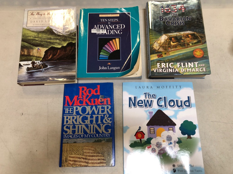 Photo 1 of 5 PCS VARIOUS BOOK LOT