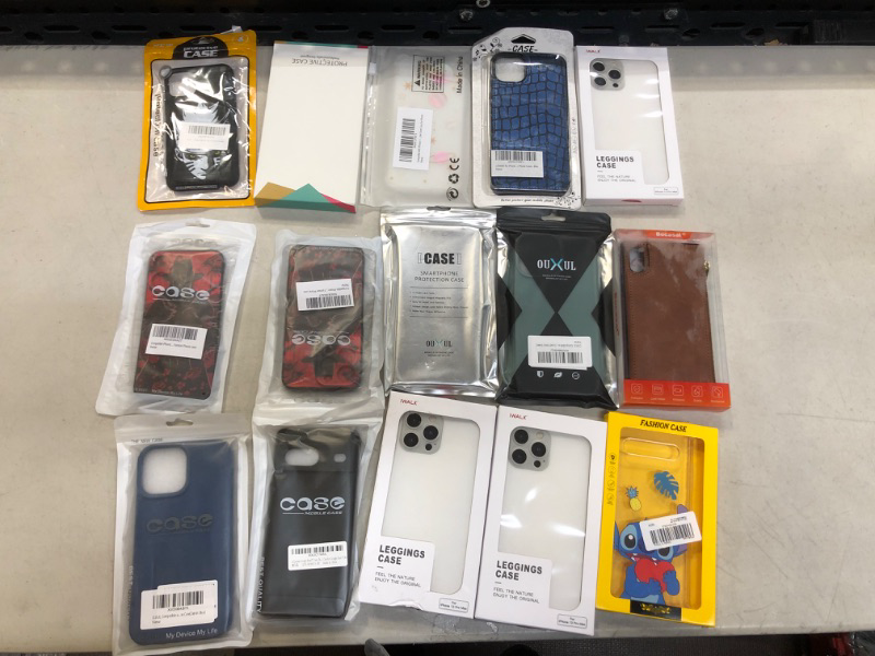 Photo 1 of 15 PCS PHONE CASES 