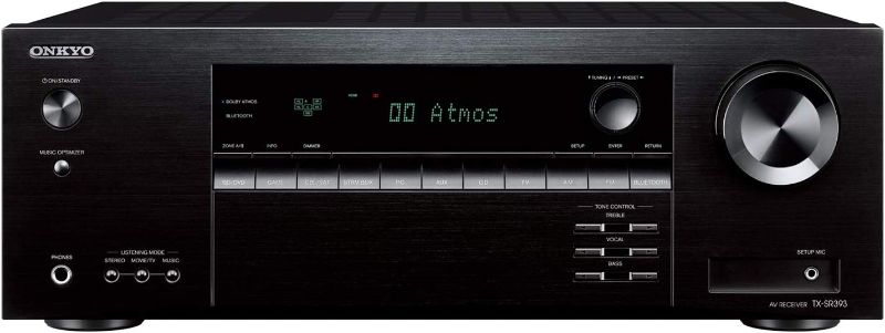 Photo 1 of Onkyo TX-SR393 5.2 Channel A/V Receiver
