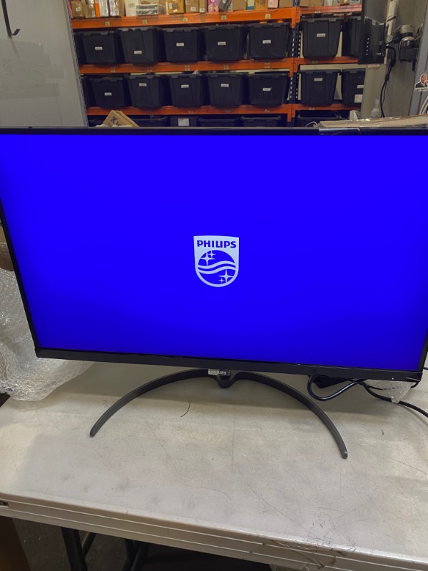 Photo 2 of PHILIPS 276E8VJSB 27" Monitor, 4K UHD IPS, 1 Billion+ Colors, Ultranarrow Borders, Lowblue, Multiview, 4Yr Advance Replacement Warranty 27 inch | 4K UHD E8 Line | Flat