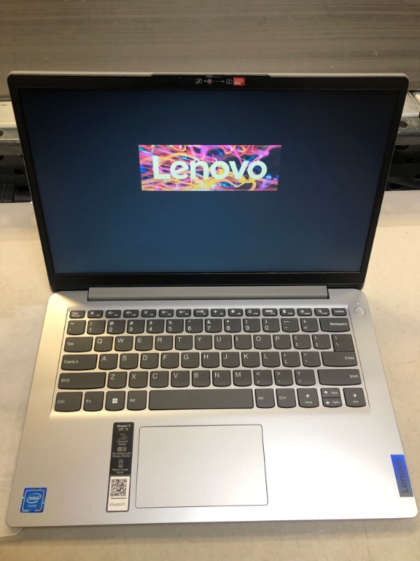 Photo 6 of Lenovo IdeaPad 1i 14.0" HD Laptop - Intel Celeron N4020, 4GB RAM, 64GB eMMC, Windows 11 S Mode - Cloud Grey (82V6S00000)