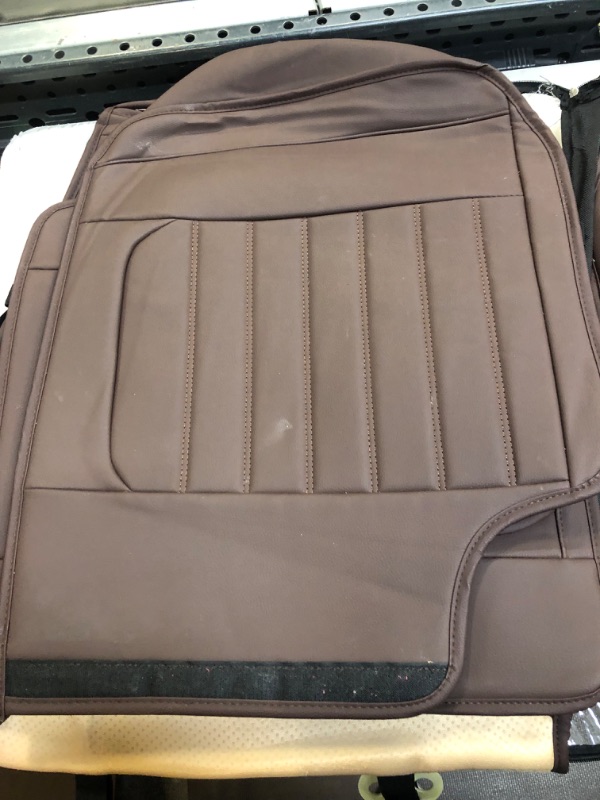 Photo 1 of YIERTAI for Chevy Chevrolet Silverado GMC Sierra Car Seat Covers Full Set Fit 2007-2023 1500/2500/3500 Pickup Truck Waterproof Leather Crew Double Extended Cab Covers(5 PCS Full Set / Brown)
+++COMPONENTS SLIGHTLY DIRTY++++