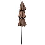 Photo 1 of 9FT 3 IN BROWN PATIO UMBRELLA COVER
++UMBRELLA STAND IS DIRTY+++