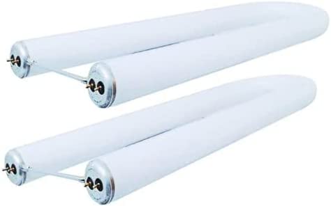 Photo 1 of (2 Pack) GE 20178 Ubend F40/CX41/U6 40 Watt T12 U-Bend Fluorescent Tube U Shaped Ubend Ubent Utube Lamp Cool White 4100K Replaces FB40/CW/6 F40SCW/U/6 FB40/T12/CW F40SP41/U/6 FB40T12/CW Supreme/6