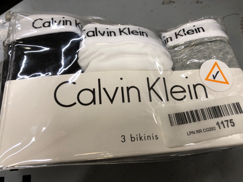 Photo 2 of Calvin Klein Women's Carousel Cotton 3-Pack Bikini Underwear QD3588