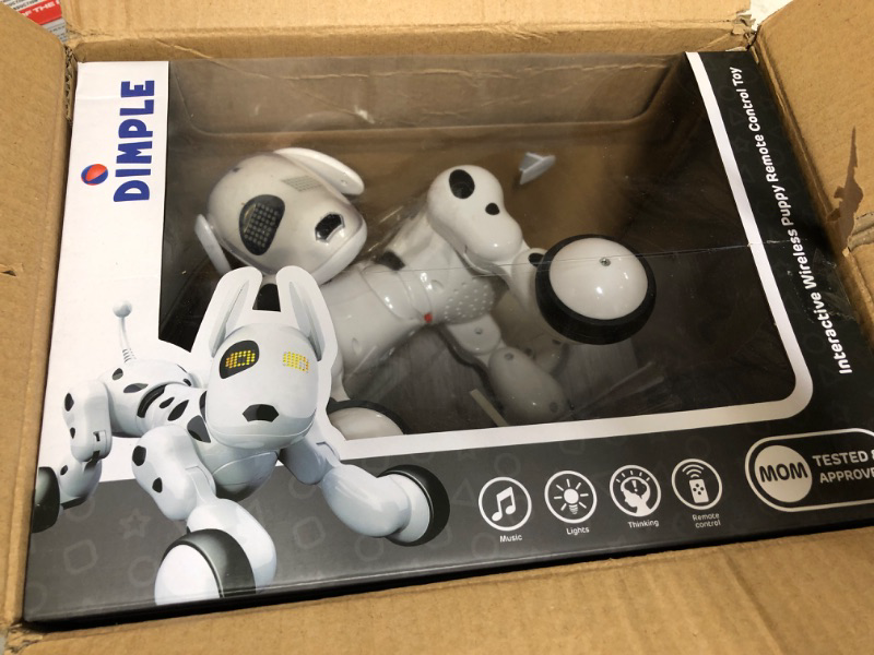 Photo 1 of Dimple DC13991 Interactive Robot Puppy with Wireless Remote Control Kids Robotic Toy Electronic Pet RC Animal Dog Toy #1 for Kids That Sings, Dances, Eye Mode, Speaks for Boys/Girls