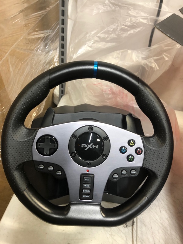 Photo 3 of PXN V9 Gaming Racing Wheel with Pedals and Shifter, Steering Wheel for PC, Xbox One, Xbox Series X/S, PS4, PS3 and Nintendo Switch
