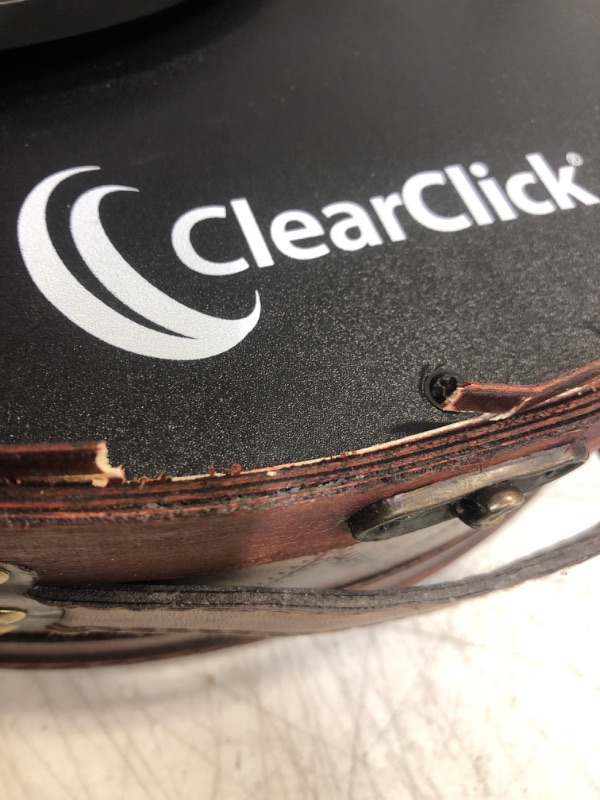 Photo 1 of ClearClick Vintage Suitcase Turntable with Bluetooth & USB - Classic Wooden Retro Style