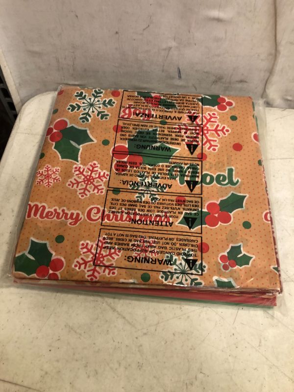 Photo 2 of  Christmas Kraft Tissue Paper Printed and Solid for Gift Decoration, Gift Wrapping Boxes and Bags, Holiday Gift Extra-Special, Christmas Trees, Wine Bottles, Art & Craft and More
