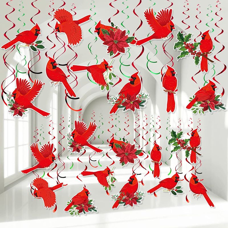 Photo 1 of 22Pcs Christmas Hanging Swirl Decorations Kit 