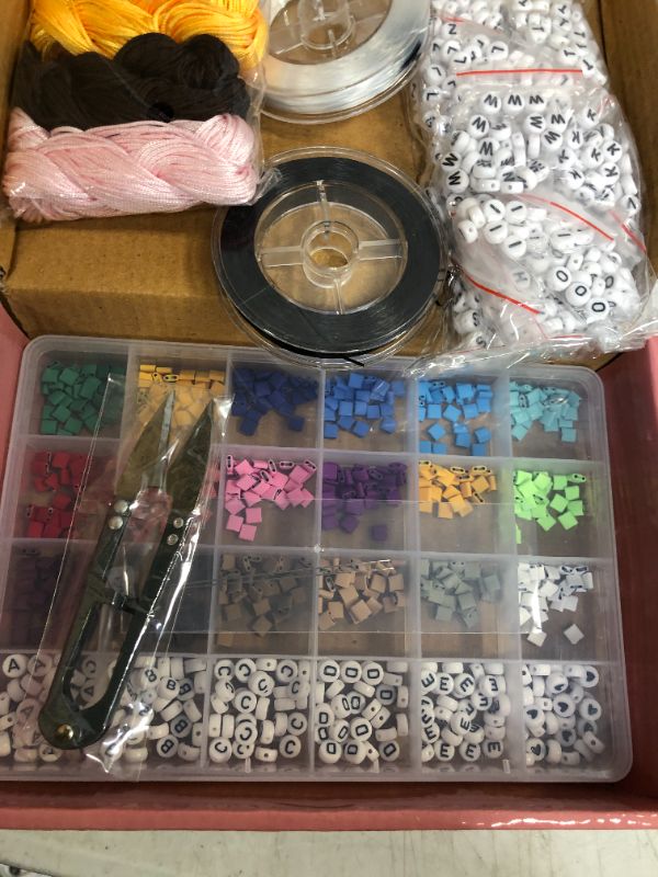 Photo 4 of Bracelet Making Kit - Chakra Beads for Jewelry & Bracelets Making - Bracelet Beads Kit 
