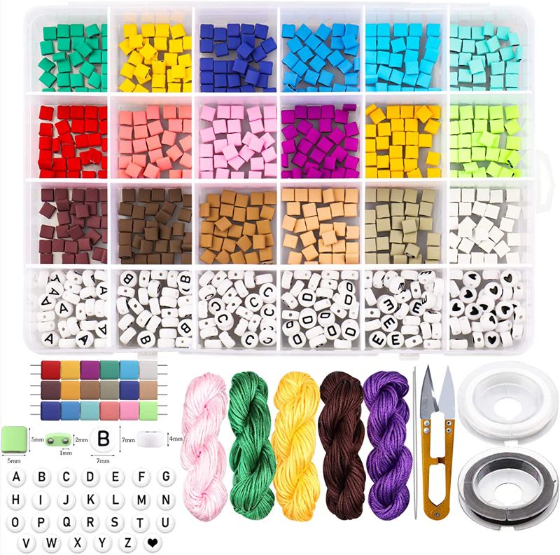 Photo 1 of Bracelet Making Kit - Chakra Beads for Jewelry & Bracelets Making - Bracelet Beads Kit 
