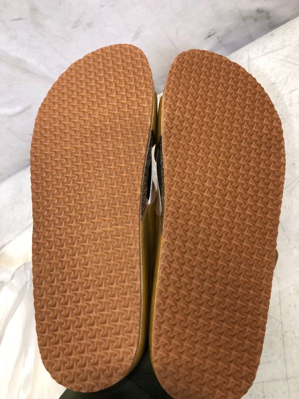 Photo 4 of Women's Sandals Slides Cork Footbed Sandal Slipper with Comfort,Platform Sandals for Women SIZE 6
