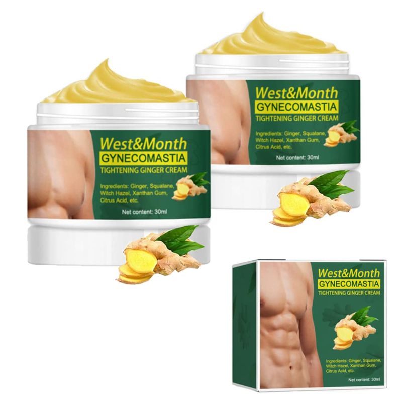 Photo 1 of  2pc Gynecomastia Tightening Ginger Cream(30ml)
