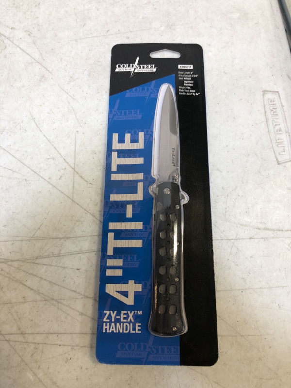 Photo 2 of 4" Ti-Lite with Zy-Ex™ Handle