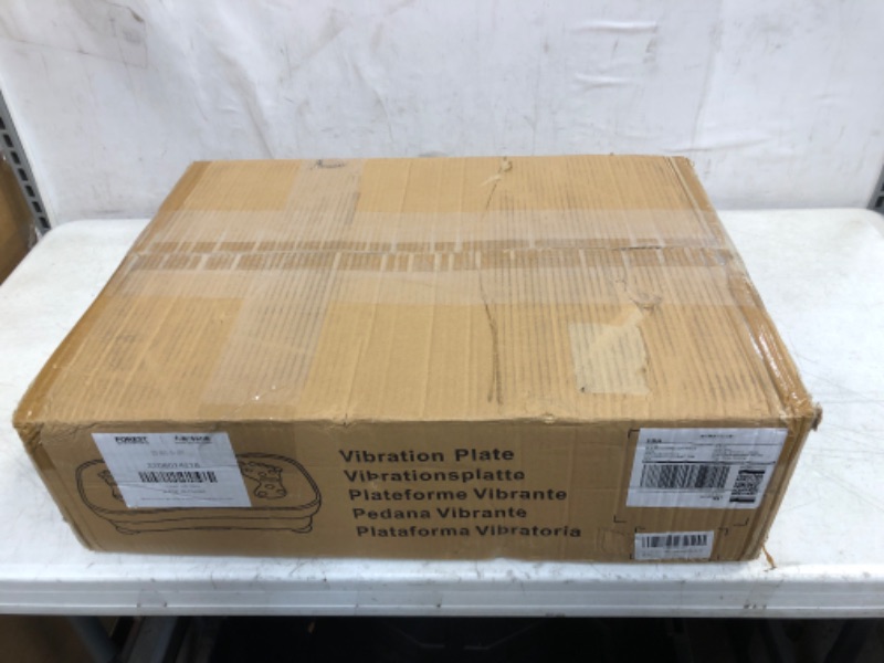 Photo 1 of TODO Vibration Plate Exercise Machine Whole Body Vibration Machine for Relieving Muscle Tightness, Remote Control/3 Resistance Loops/Resistance Bands pure black