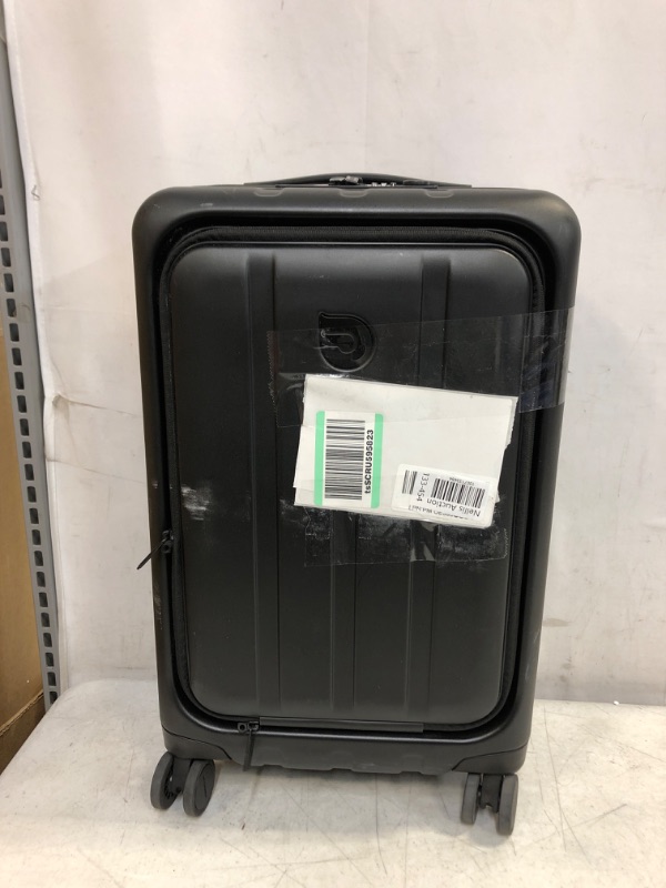 Photo 2 of Aerotrunk Small Carry on Luggage, Suitcase with Wheels, 22x14x9 Airline Approved, Hard Shell 15" Laptop Compartment