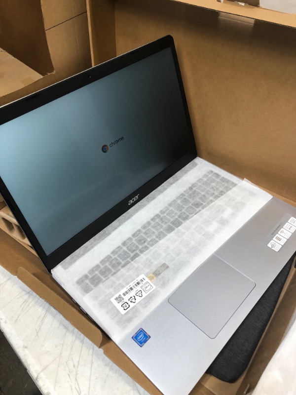 Photo 4 of Acer 15.6-inch Chromebook, Full HD IPS Touchscreen Display, Intel Celeron N4020, 4GB LPDDR4, 64GB eMMC, Gigabit WiFi, Bluetooth 5.0, Chrome OS, CB315-3HT-C5D3