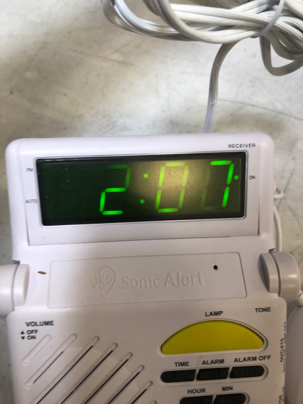 Photo 4 of Sonic Alert SB1000SS Boom Alarm Clock with Bed Shaker