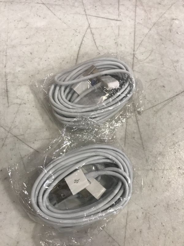 Photo 2 of 2 PACK Generic for Apple 30 pin 6 feet USB Charging Sync Cable
