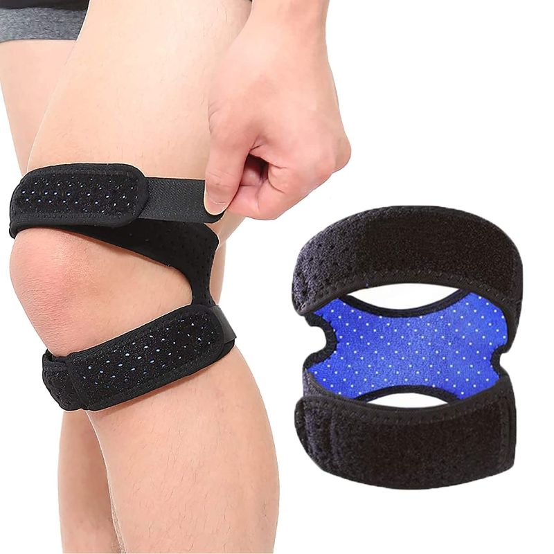 Photo 1 of Cinlitek Patellar Tendon Support Strap,Adjustable Knee Stabilizing Brace Support for Pain Relief, Arthritis,Tendonitis,Injury Recovery,Jumper,Running,Tennis,Basketbal and so on?1PCS?
