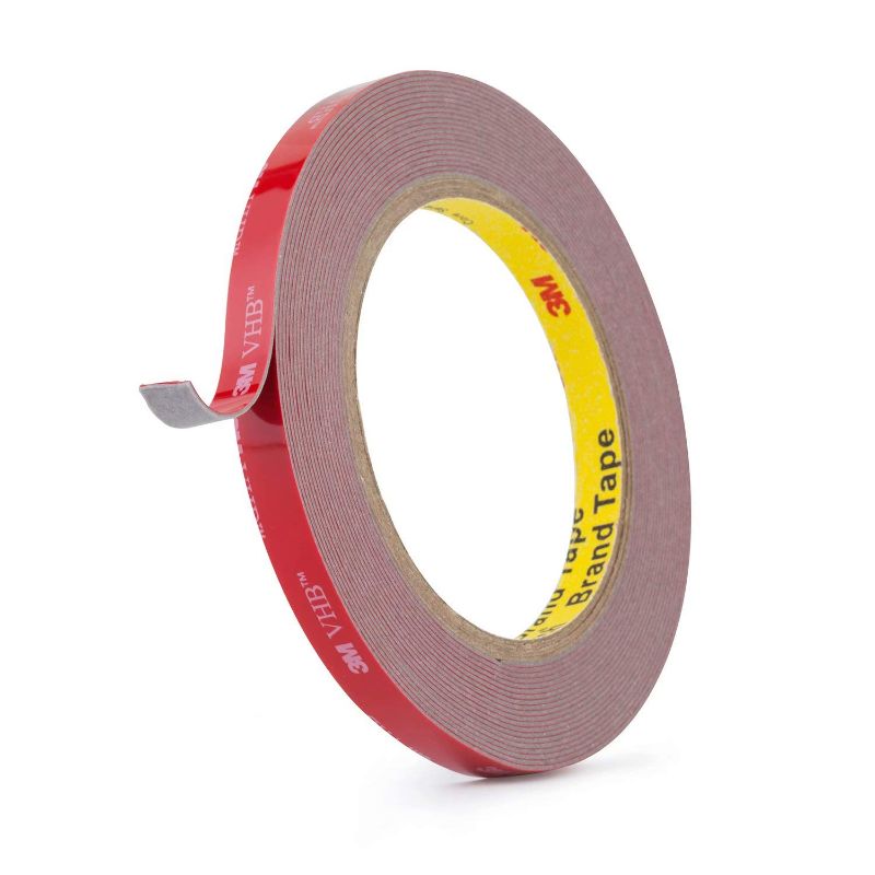 Photo 1 of 3M Double Sided Tape,VHB Heavy Duty Mounting Tape,16FT×0.4IN,Waterproof Foam Tape for Car,Home, Office Decor
