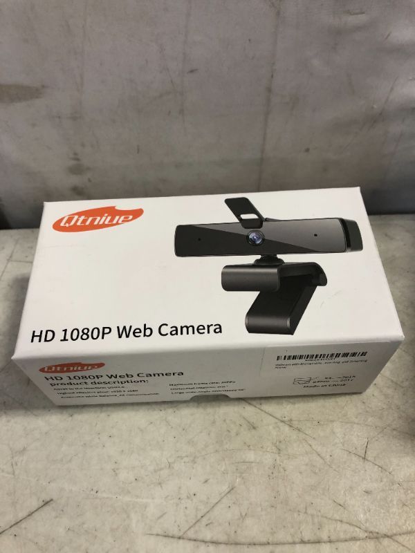 Photo 5 of Qtniue Webcam with Microphone and Privacy Cover, FHD Webcam 1080p, Desktop or Laptop and Smart TV USB Camera for Video Calling, Stereo Streaming and Online Classes 30FPS