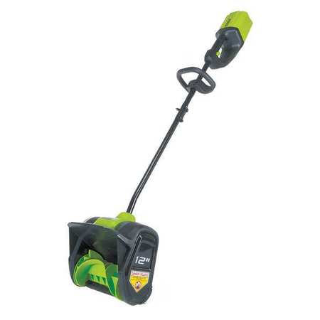 Photo 1 of "GreenWorks GLSS802100 80-Volt 12-Inch 2.0Ah Cordless Snow Shovel Kit - 2600602"
