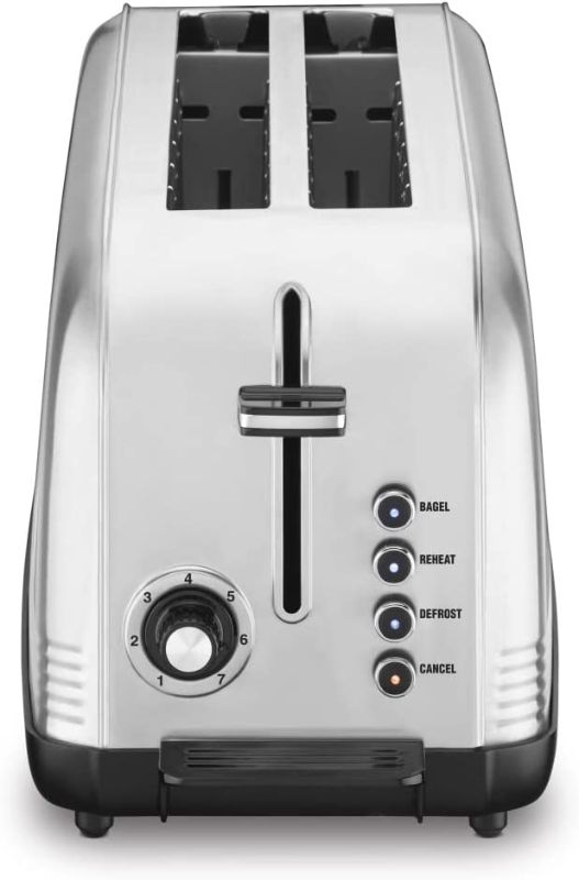 Photo 1 of Cuisinart CPT-2500 Long Slot Toaster, Stainless Steel, Silver, 2-slice long slot
