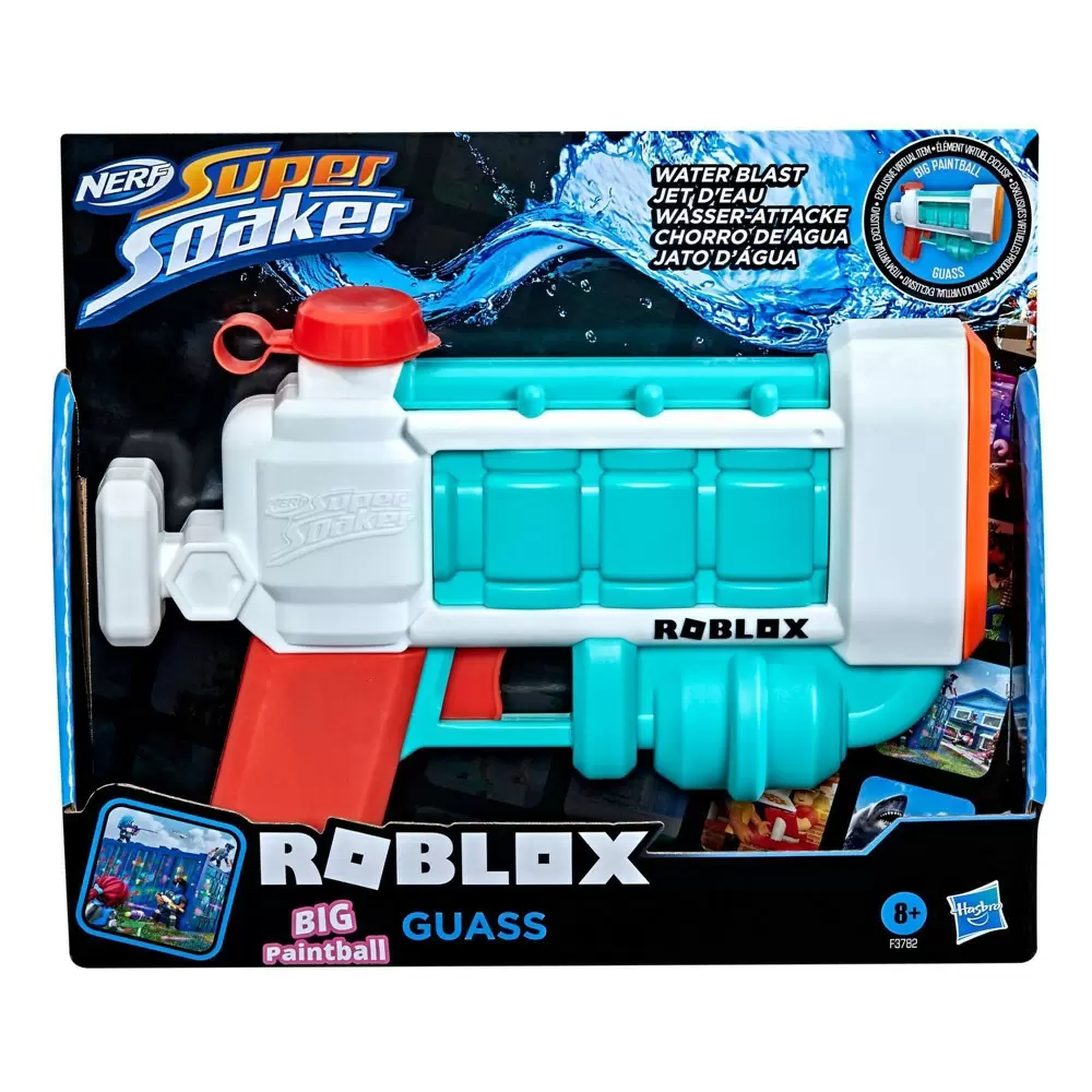 Photo 1 of NERF Super Soaker Roblox BIG Paintball!: Guass Water Blaster
