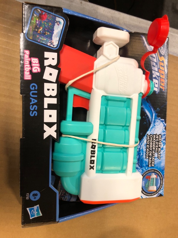 Photo 2 of NERF Super Soaker Roblox BIG Paintball!: Guass Water Blaster
