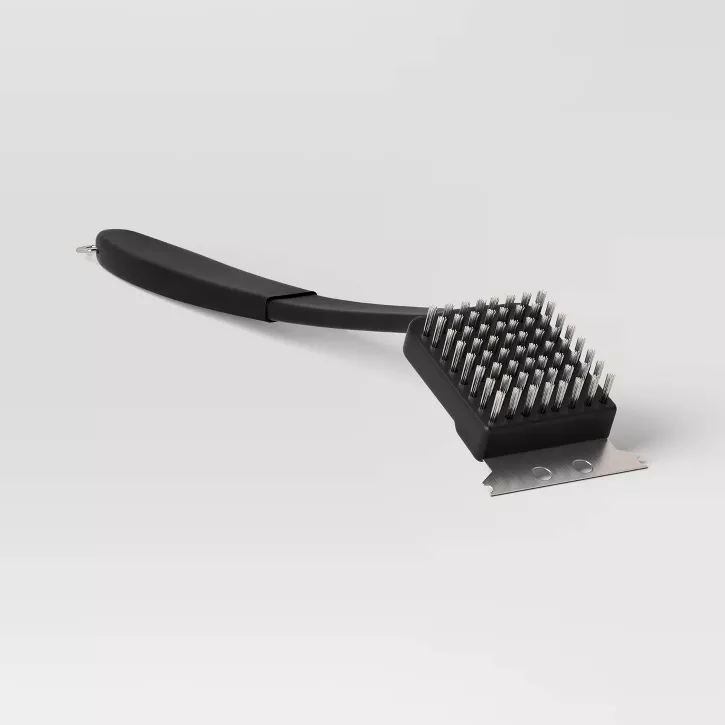 Photo 1 of 2pcs----18" Grill Brush with Integrated Metal Scraper and Bristles - Room Essentials™

