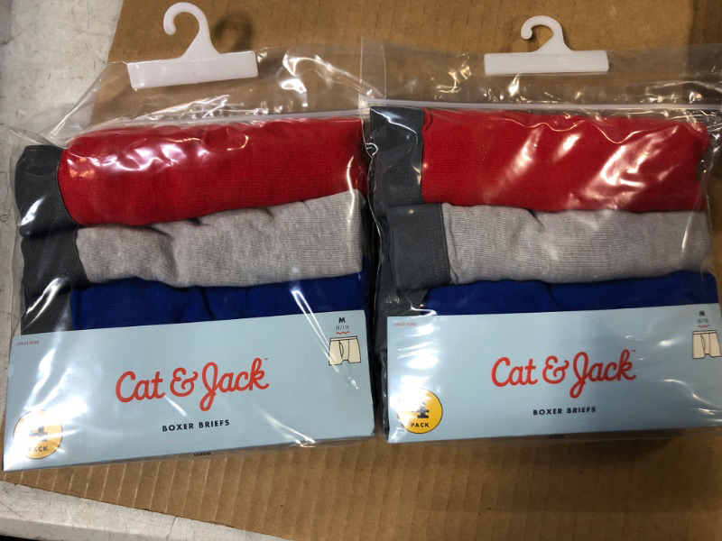 Photo 1 of 2pack 8pcs Boys' Boxer Briefs - Cat & Jack Red m
