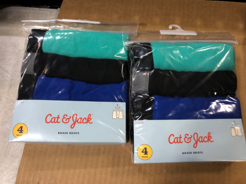 Photo 1 of 2pack 8pcs Boys' Boxer Briefs - Cat & Jack Red large