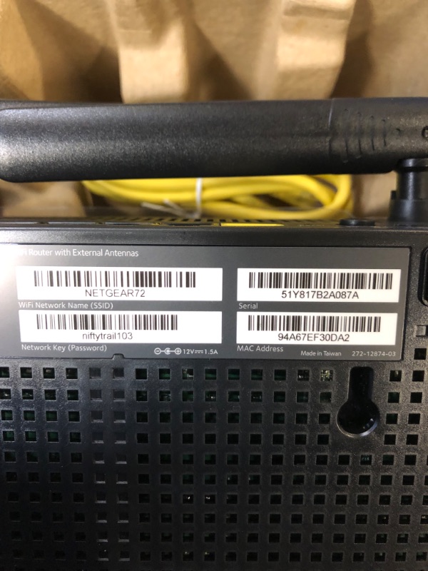 Photo 7 of NETGEAR WiFi Router (R6230) - AC1200 Dual Band Wireless Speed (up to 1200 Mbps) | Up to 1200 sq ft Coverage & 20 Devices | 4 x 1G Ethernet and 1 x 2.0 USB ports