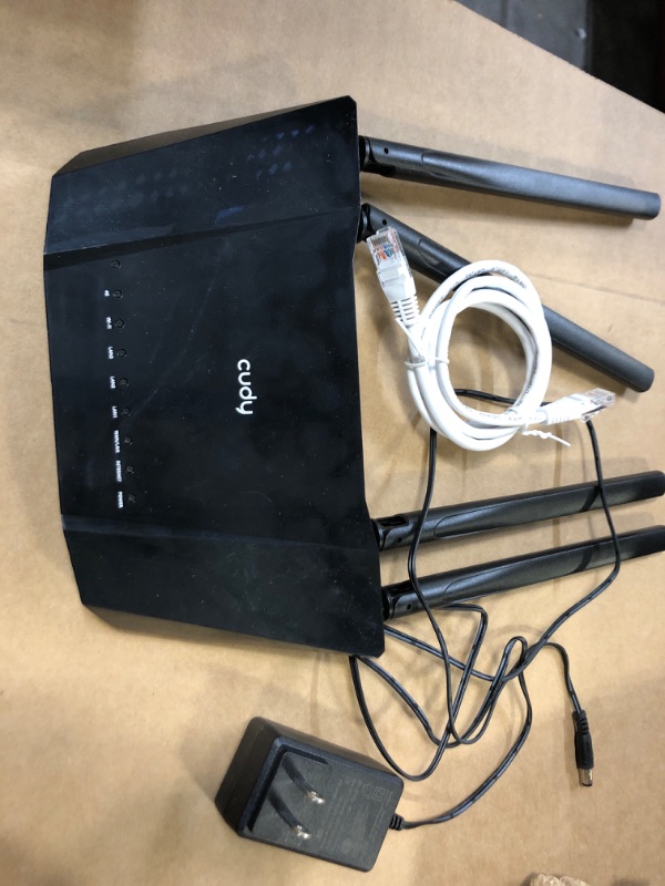Photo 1 of Cudy N300 WiFi Unlocked 4G LTE Modem Router with SIM Card Slot, 300Mbps WiFi, LTE Cat4, EC25-AFX Qualcomm Chipset, 5dBi High Gain Antennas, FDD, DDNS, VPN, Cloudflare, Plug and Play, LT400