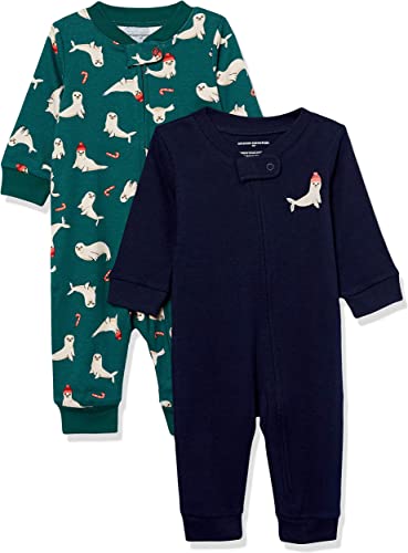 Photo 1 of Amazon Essentials 2 Pair Family Holiday Cotton Pajama Sleepwear 5T