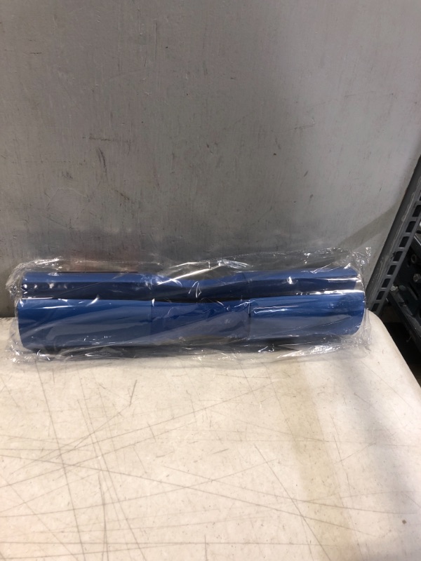 Photo 1 of Barbell Pad for Standard and Olympic Barbells with Safety Straps Bonus 30 Day Challenge – Foam Pad for Weightlifting, Hip Thrusts, Squats and Lunges Blue