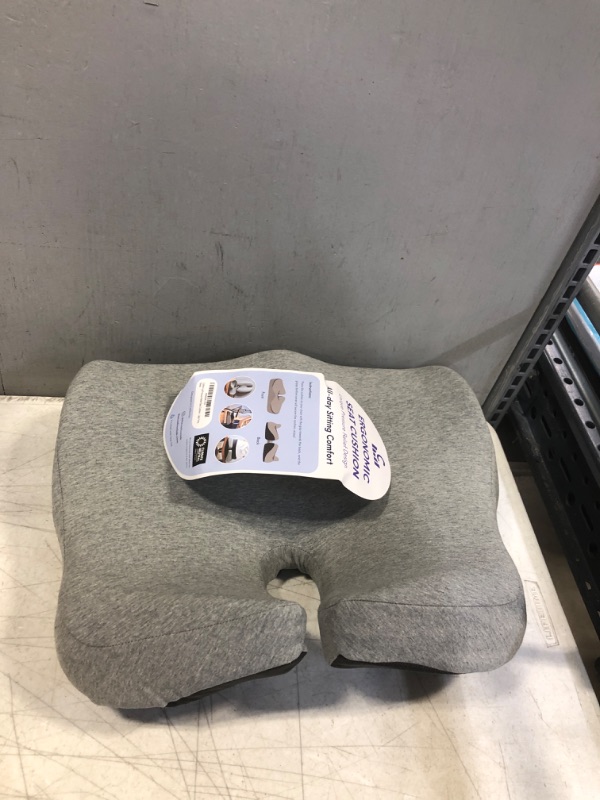 Photo 3 of Cushion Lab Pressure Relief Seat Cushion - Grey
