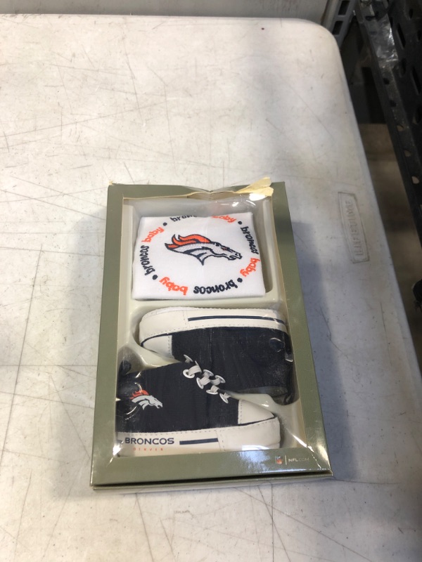 Photo 2 of BabyFanatic 2 Piece Gift Set - NFL Denver Broncos - Officially Licensed Baby Apparel