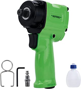 Photo 1 of DOTOOL Mini Air Impact Wrench 1/2" Drive Pneumatic Impact Wrench 3-Speed Control 500FT-LBS, Lightweigh, Forward/Reverse for Automobile Repair