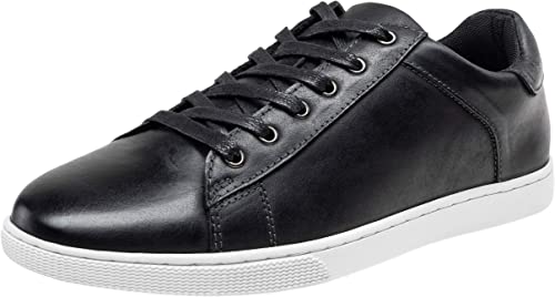 Photo 1 of Jousen Men's Leather Sneakers Fashion Dress Sneaker Business Casual Shoes for Men- SIZE 13 
