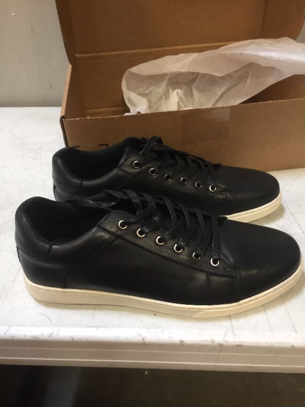 Photo 1 of Jousen Men's Leather Sneakers Fashion Dress Sneaker Business Casual Shoes for Men- SIZE 13 
